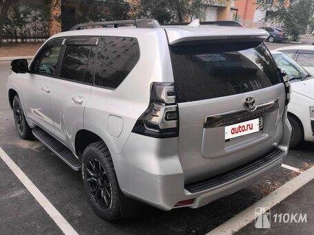 Toyota, Land Cruiser Prado, 4000, 249, бензин, внедорожник, автомат, полный привод, среднее состояние, левый, серый, 8 000 000 ₽